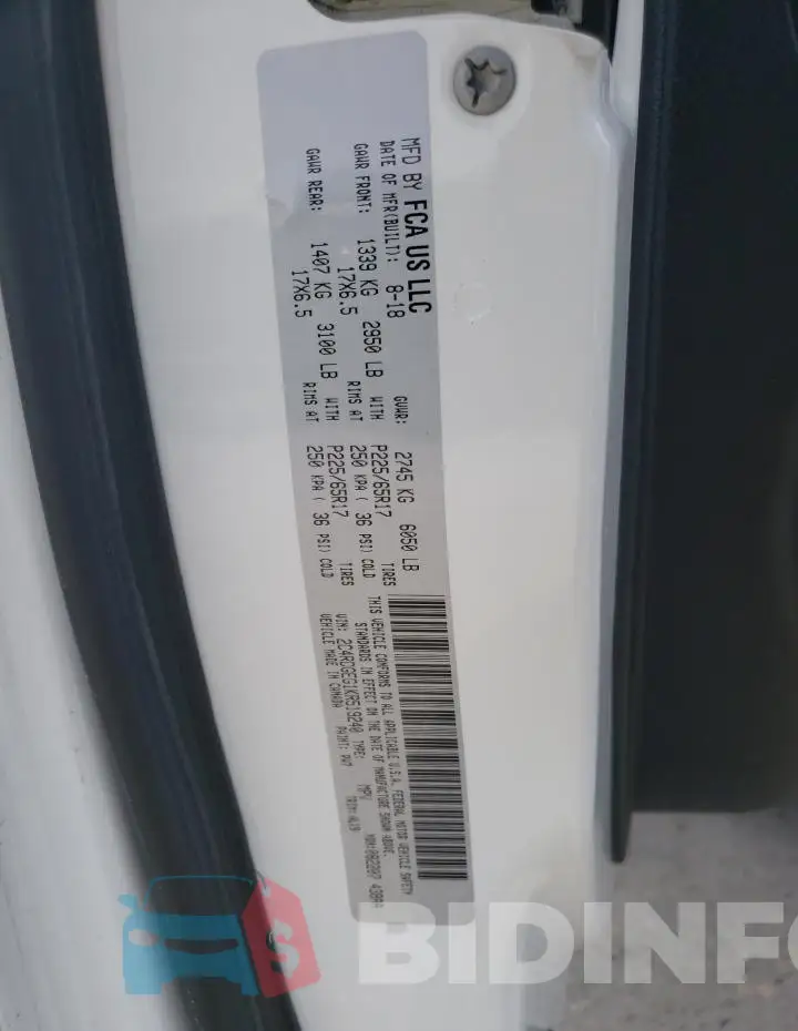 2C4RDGEG1KR519240 Photo# 13