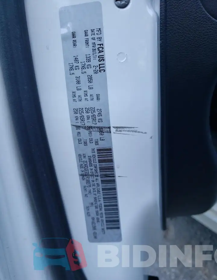 2C4RDGEG5LR188275 Photo# 13