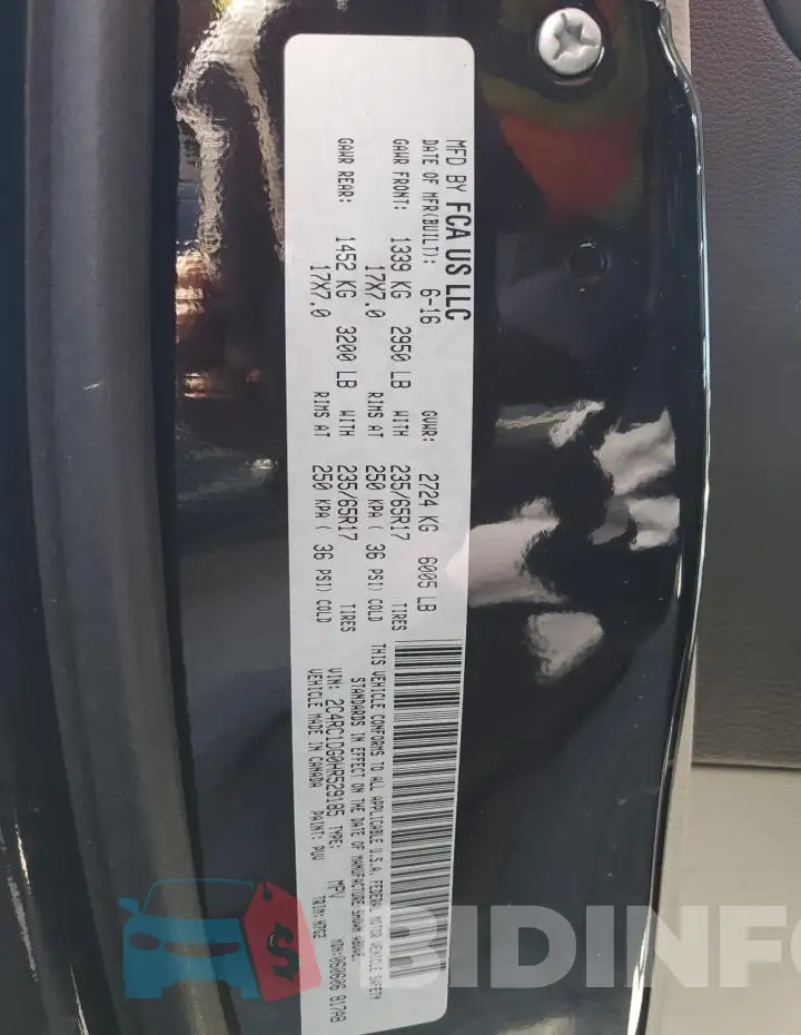 2C4RC1DG0HR529185 Photo# 13