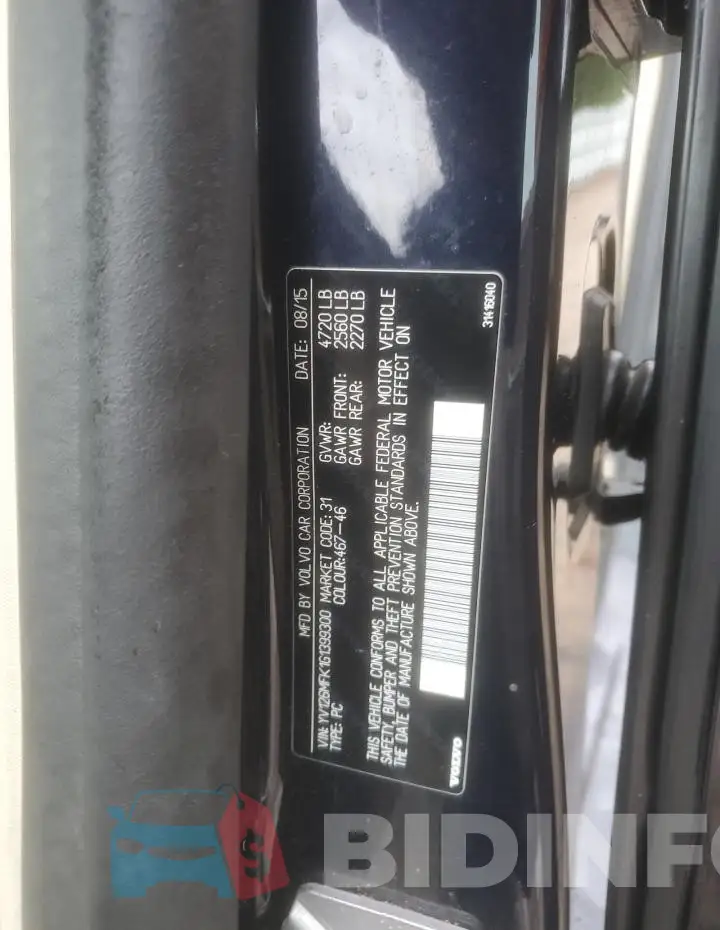 YV126MFK1G1399300 Photo# 12