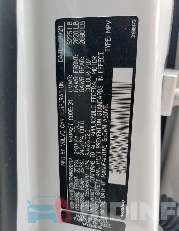 YV4102DK7M1861782 Photo# 14