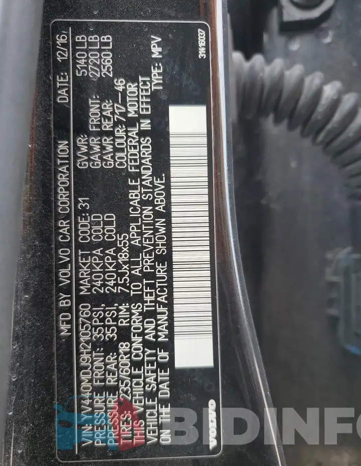 YV440MDJ9H2105760 Photo# 12