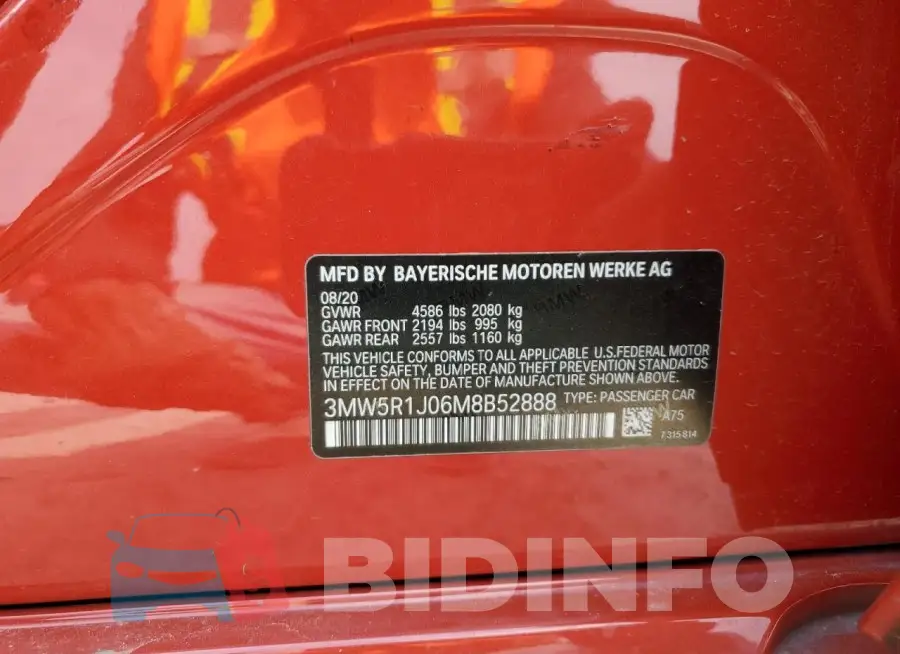 3MW5R1J06M8B52888 Photo# 12