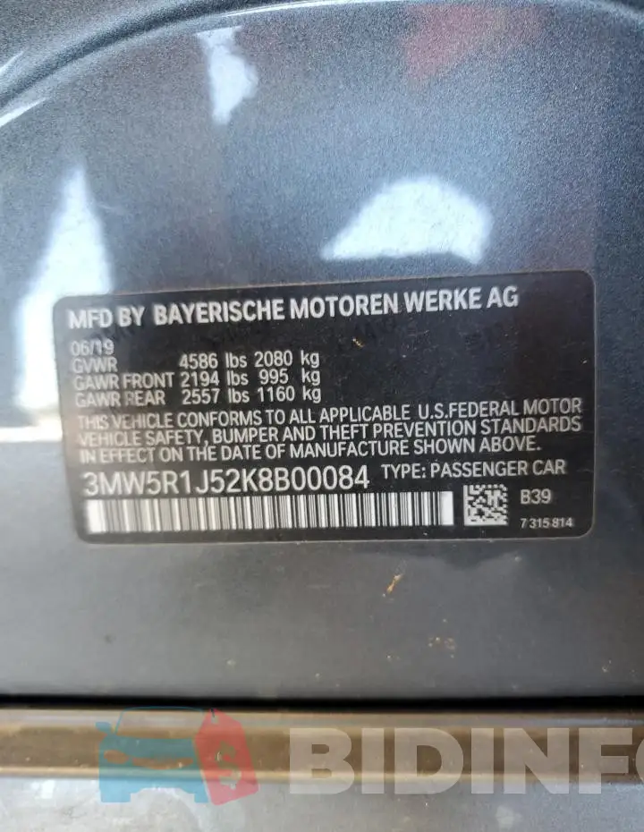 3MW5R1J52K8B00084 Photo# 12
