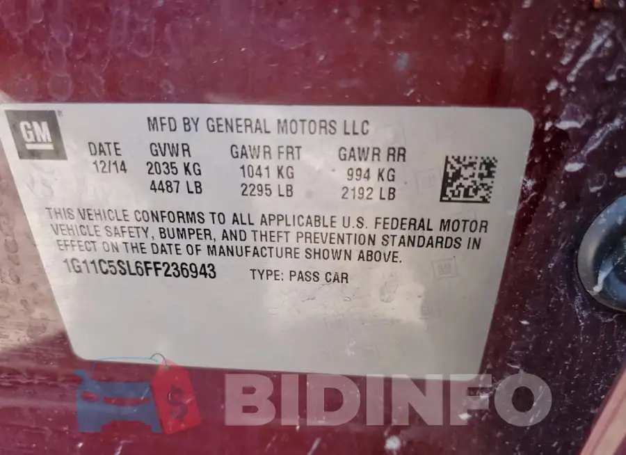1G11C5SL6FF236943 Photo# 12
