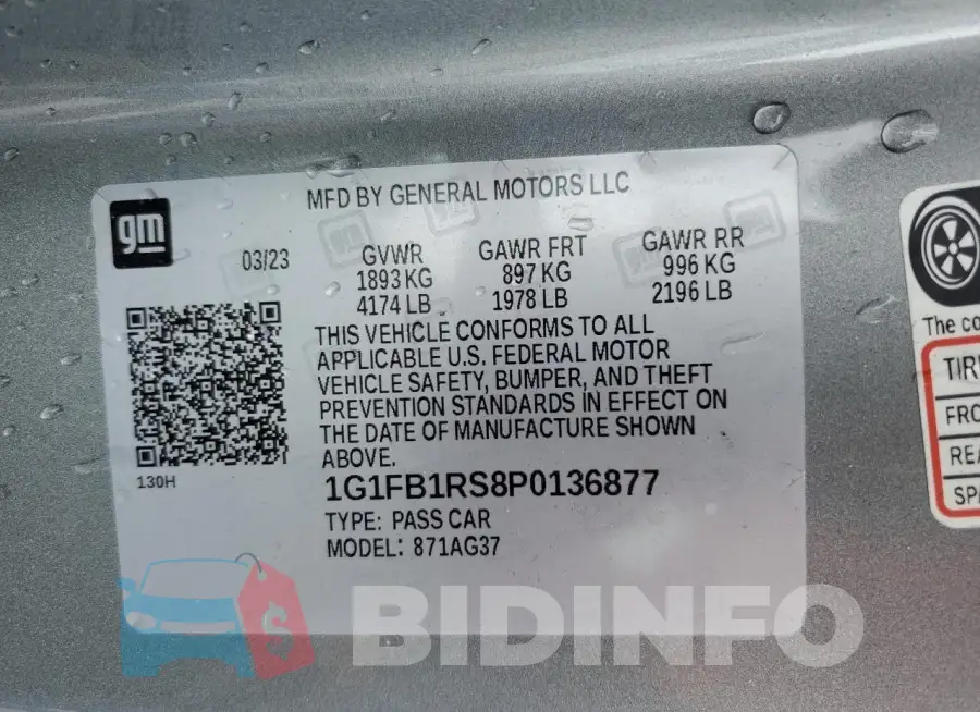 1G1FB1RS8P0136877 Photo# 13