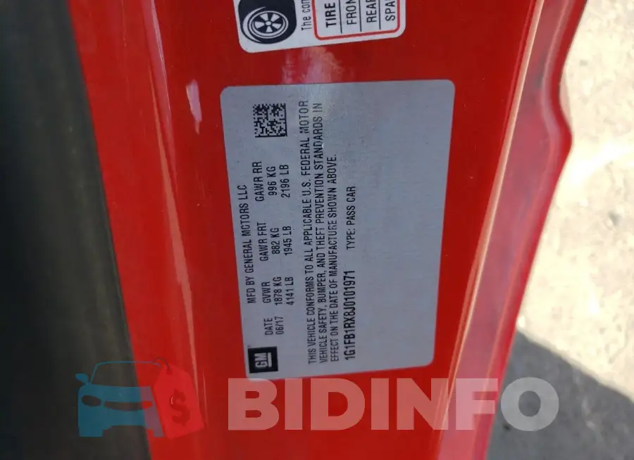 1G1FB1RX8J0101971 Photo# 12