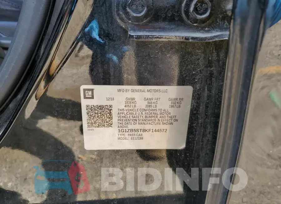 1G1ZB5ST8KF144572 Photo# 12