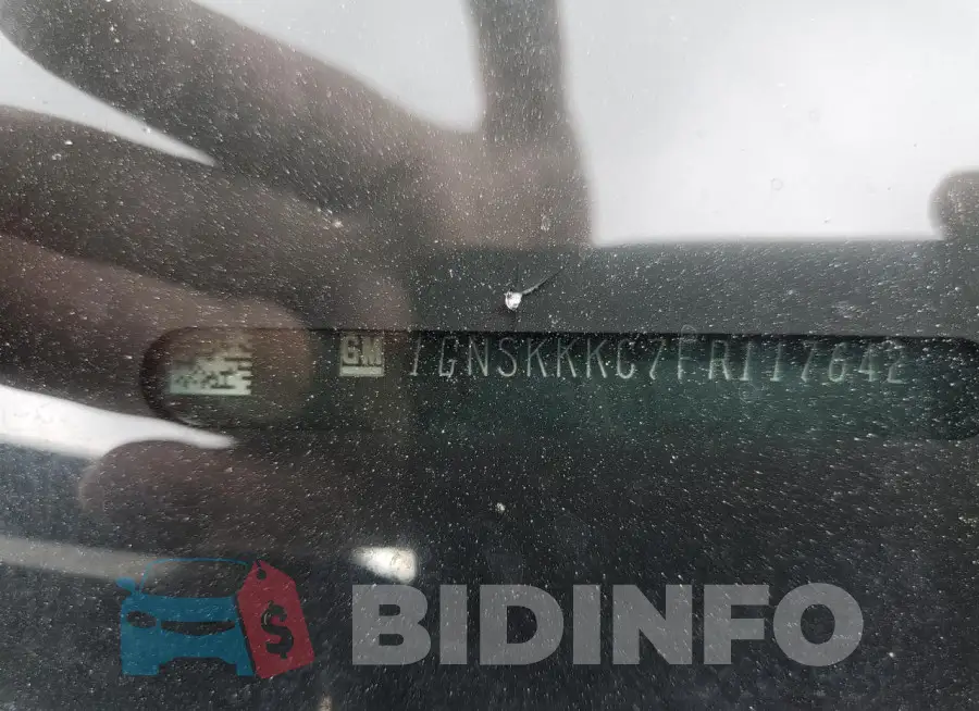 1GNSKKKC7FR117642 Photo# 13