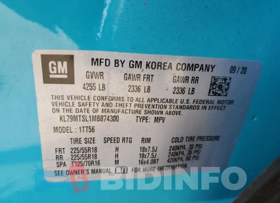 KL79MTSL1MB074300 Photo# 14