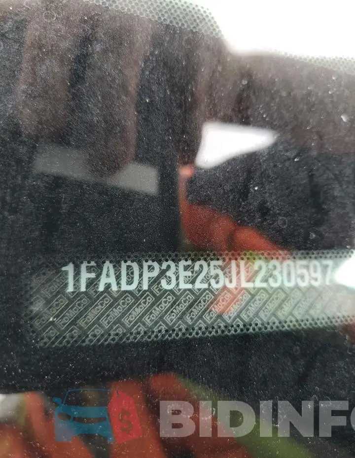 1FADP3E25JL230597 Photo# 12