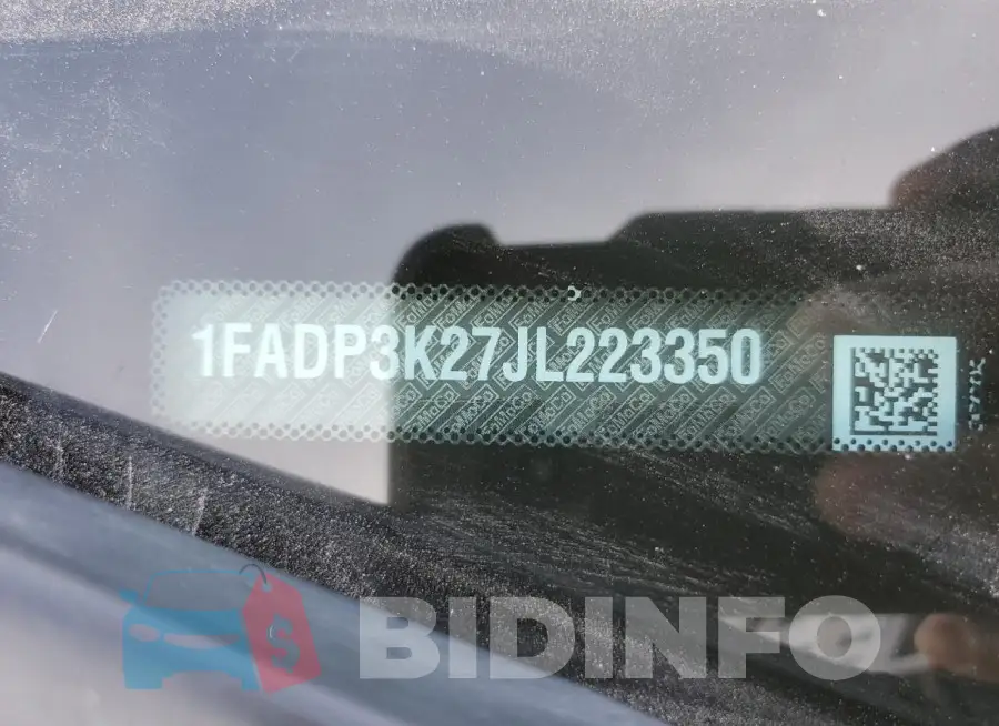 1FADP3K27JL223350 Photo# 12