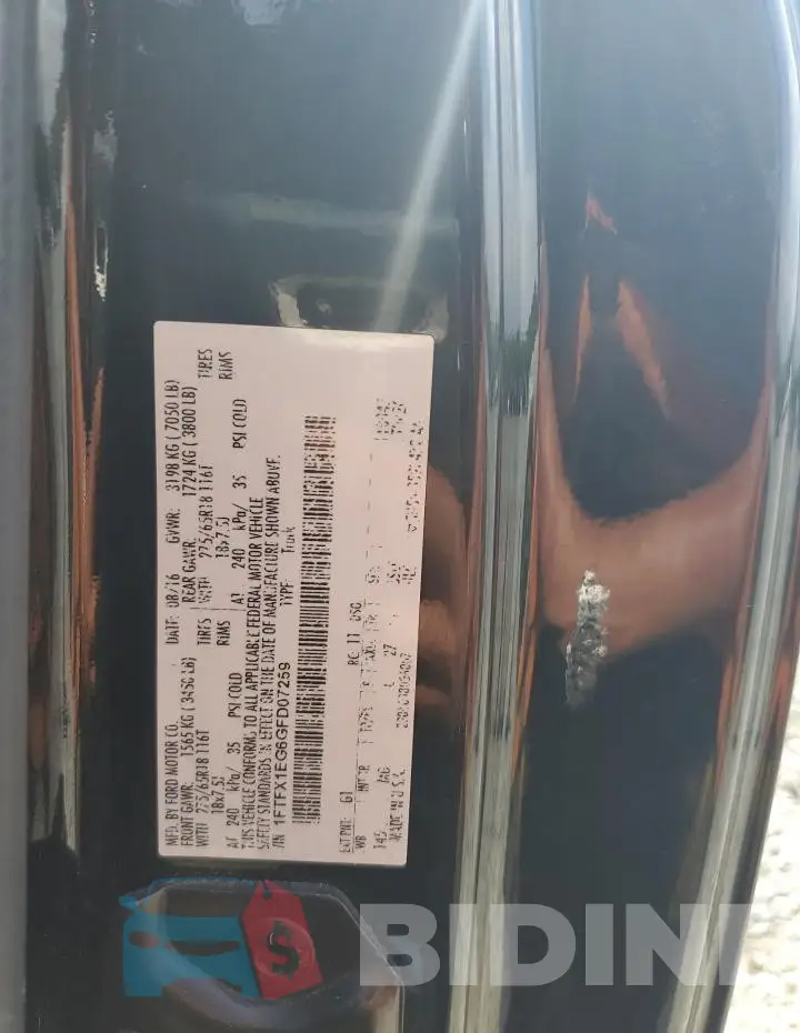 1FTFX1EG6GFD07259 Photo# 12