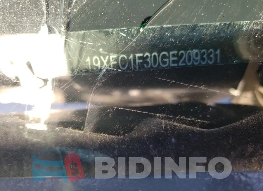 19XFC1F30GE209331 Photo# 12