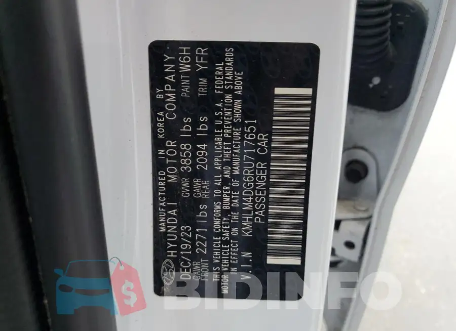 KMHLM4DG6RU717651 Photo# 12