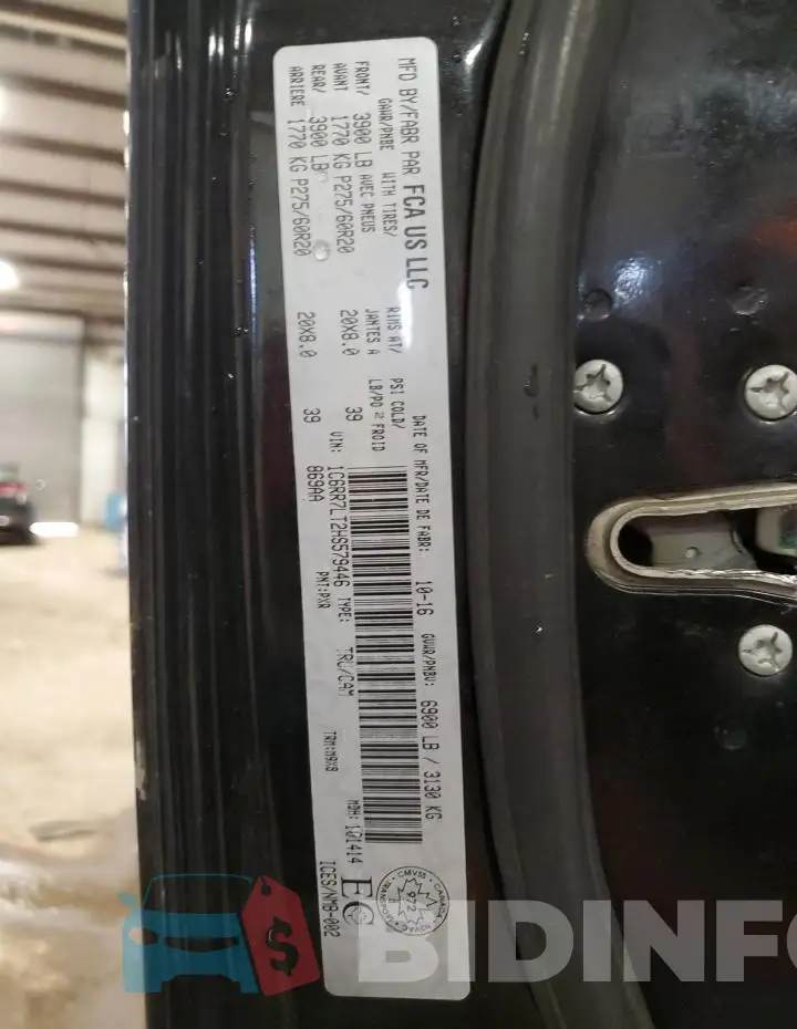 1C6RR7LT2HS579446 Photo# 12