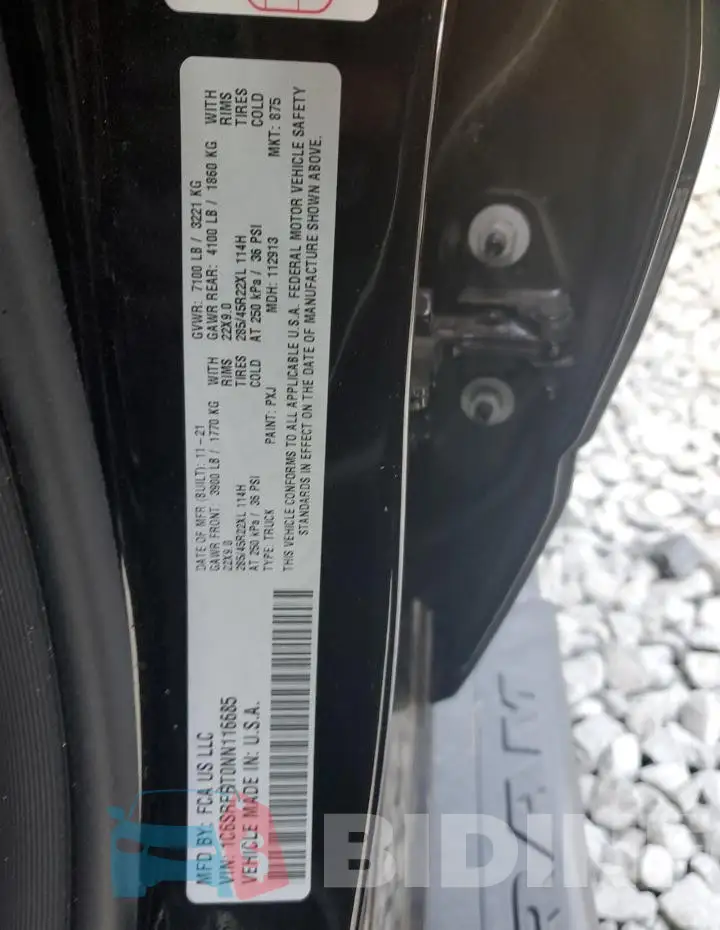 1C6SRFRT0NN116685 Photo# 14