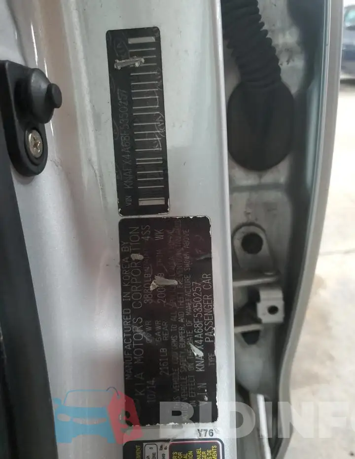 KNAFX4A68F5350257 Photo# 13