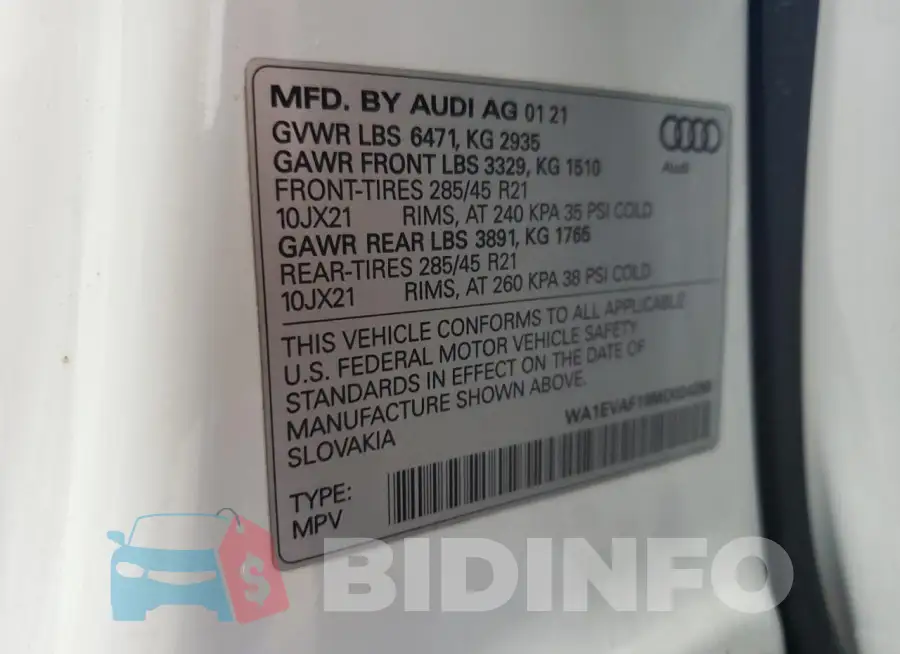 WA1EVAF19MD024268 Photo# 14