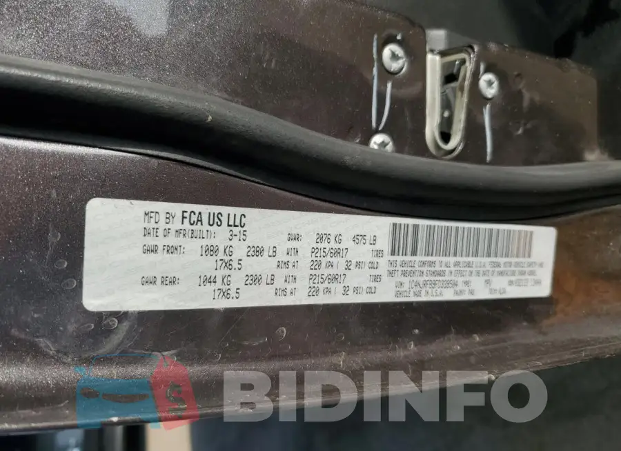 1C4NJRFB9FD339504 Photo# 13