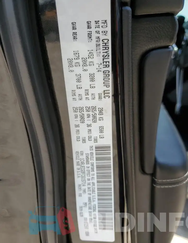 1C4RJECG9FC615714 Photo# 14