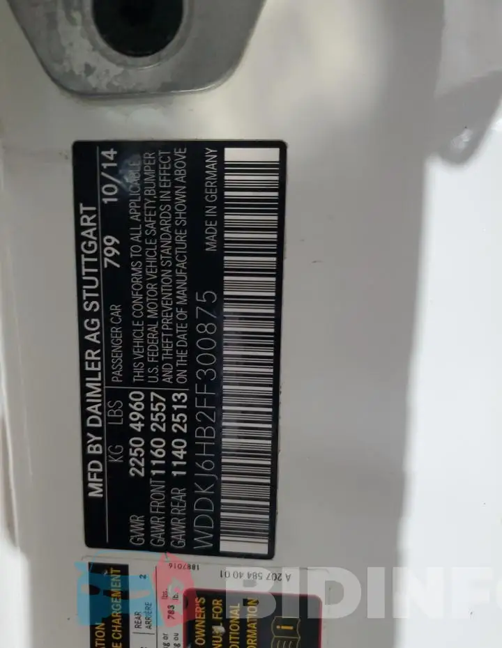 WDDKJ6HB2FF300875 Photo# 12