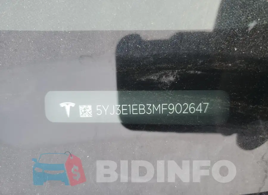 5YJ3E1EB3MF902647 Photo# 12