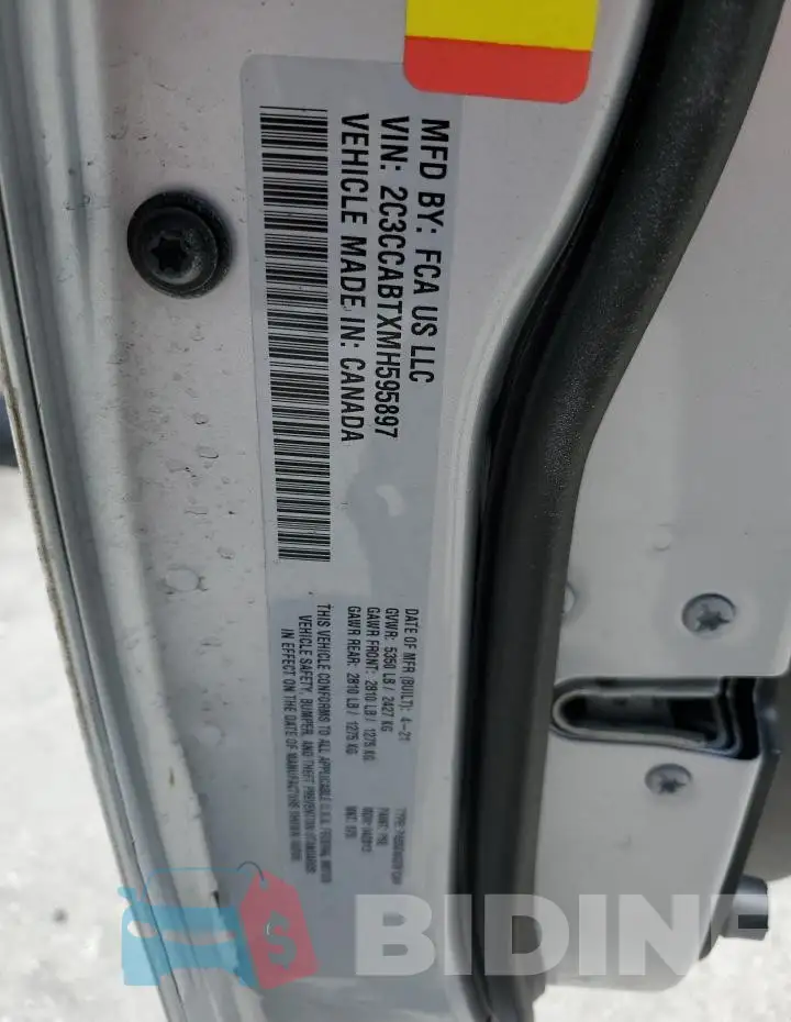 2C3CCABTXMH595897 Photo# 13