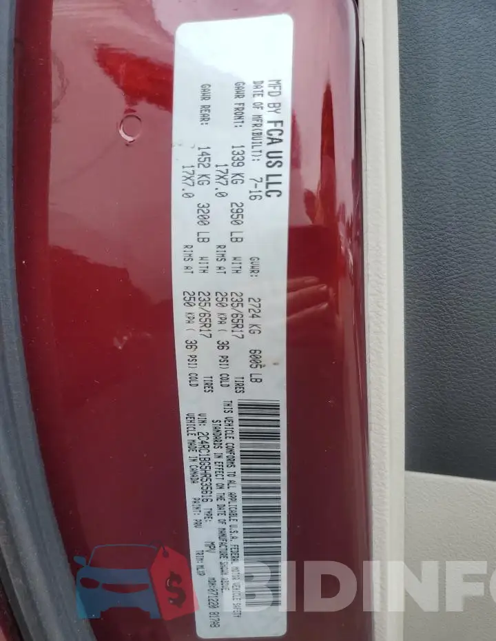 2C4RC1BG5HR535616 Photo# 13
