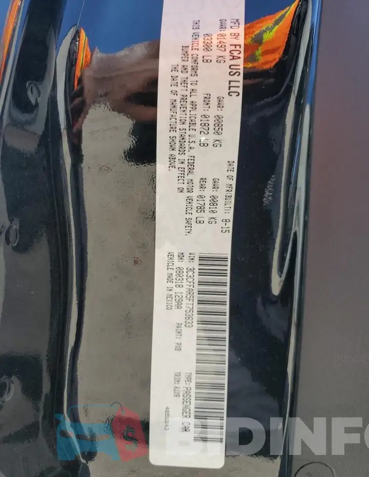3C3CFFAR5FT753633 Photo# 12