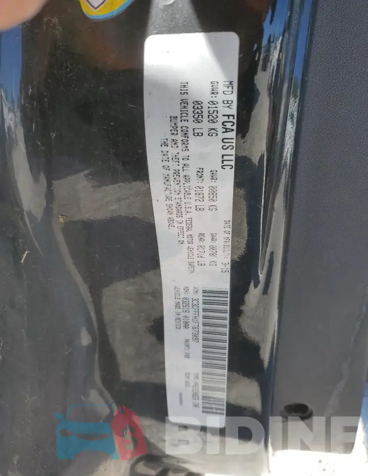 3C3CFFFH1FT673097 Photo# 12