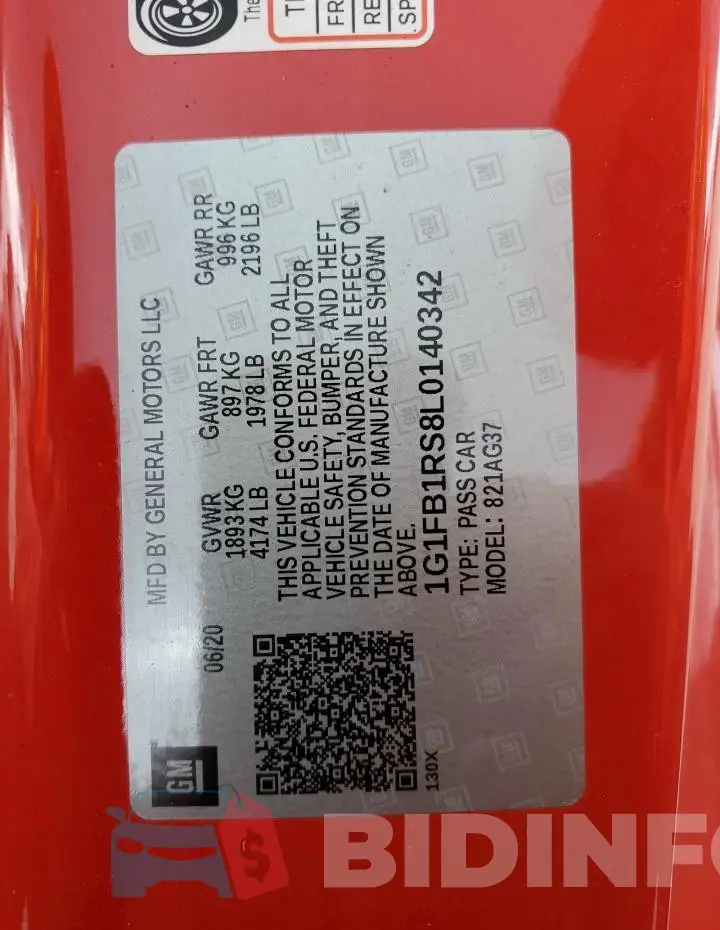 1G1FB1RS8L0140342 Photo# 12