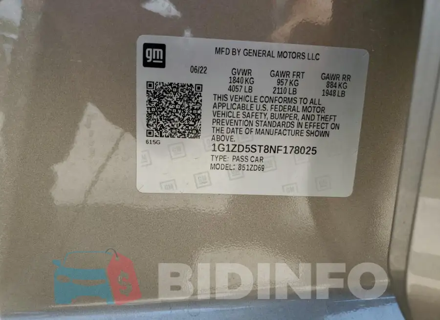 1G1ZD5ST8NF178025 Photo# 12