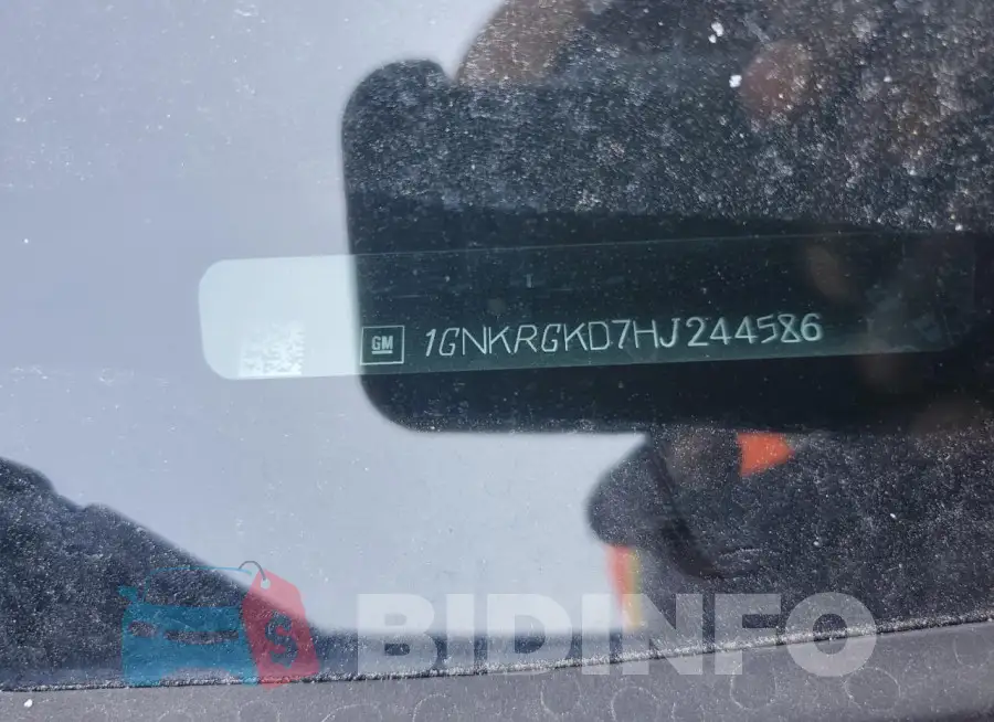 1GNKRGKD7HJ244586 Photo# 14