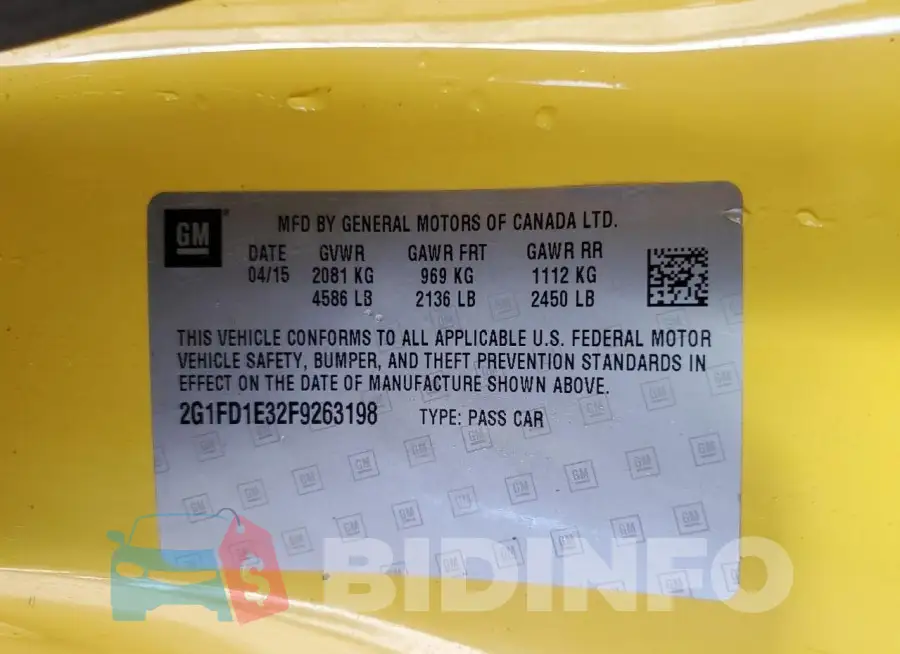 2G1FD1E32F9263198 Photo# 12