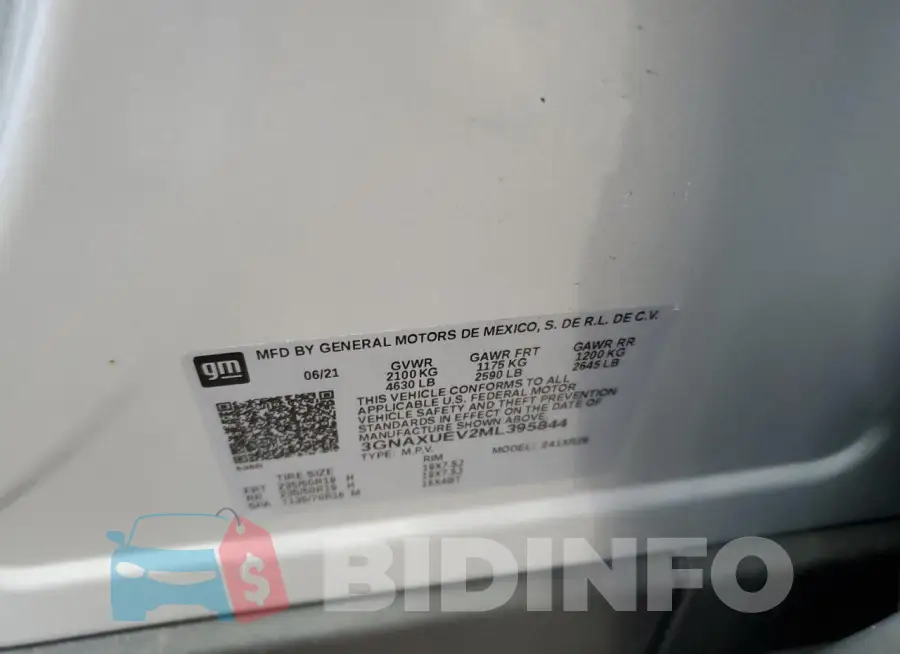 3GNAXUEV2ML395844 Photo# 12