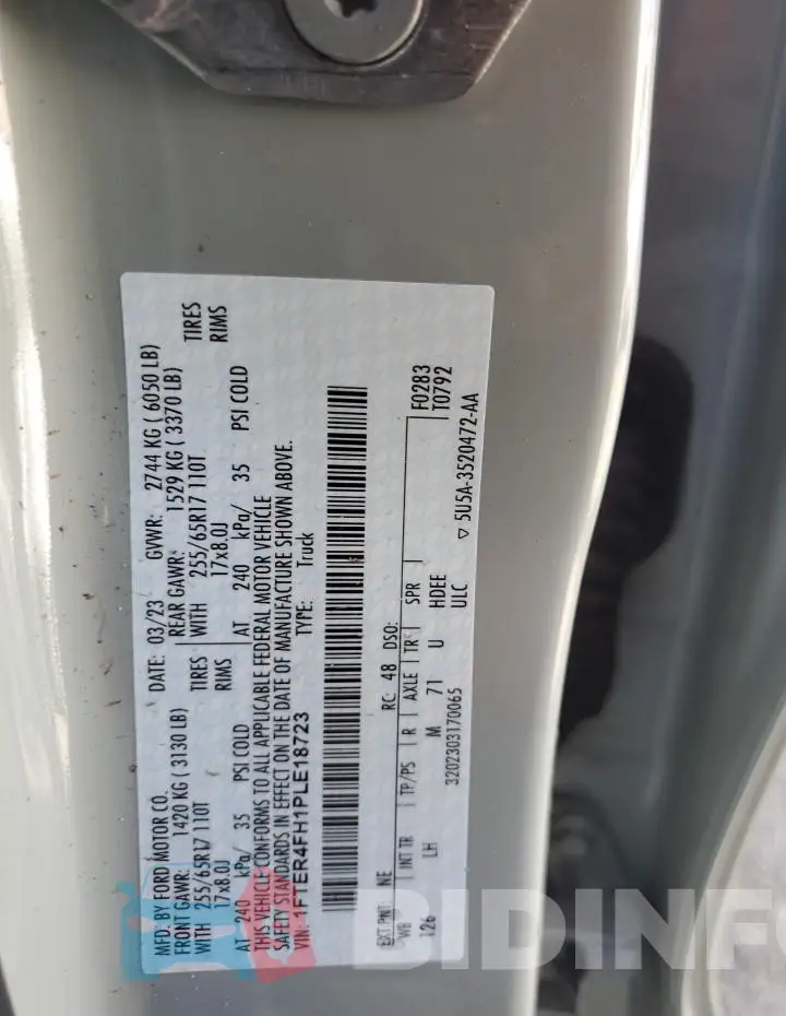 1FTER4FH1PLE18723 Photo# 12