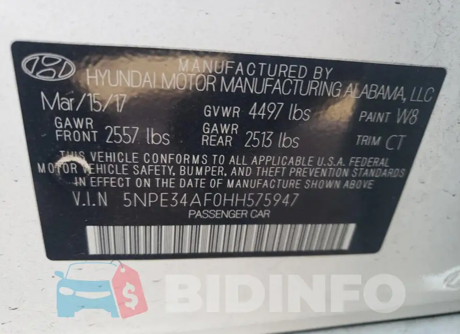 5NPE34AF0HH575947 Photo# 12