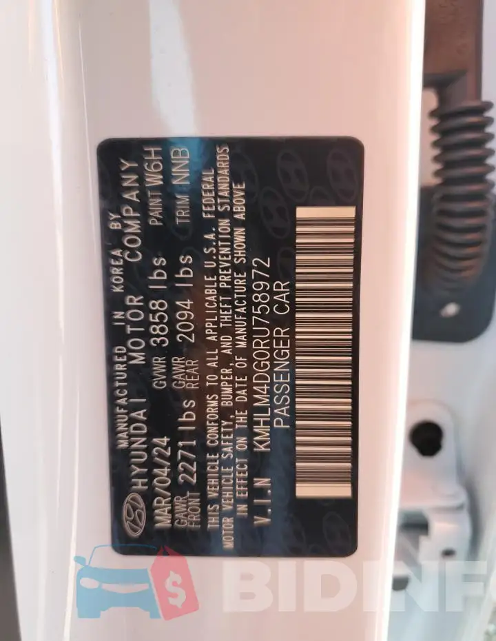 KMHLM4DG0RU758972 Photo# 12