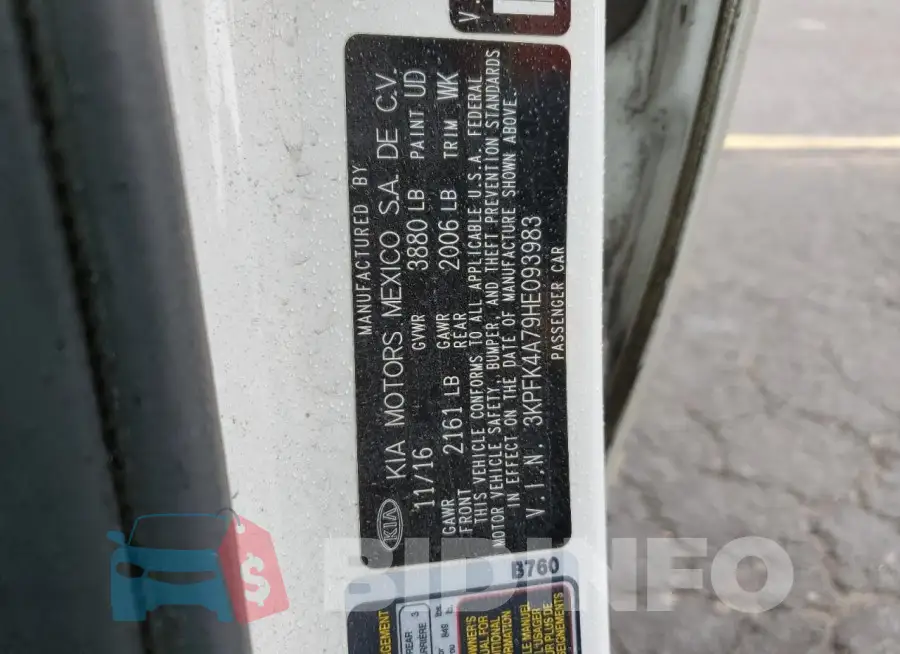 3KPFK4A79HE093983 Photo# 13