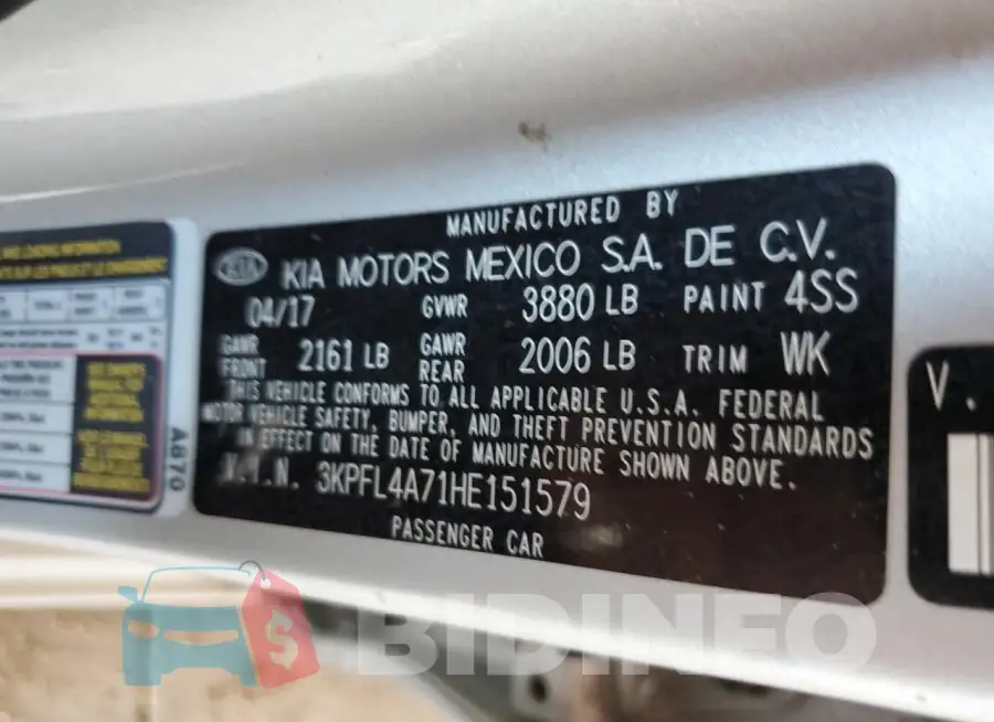 3KPFL4A71HE151579 Photo# 12