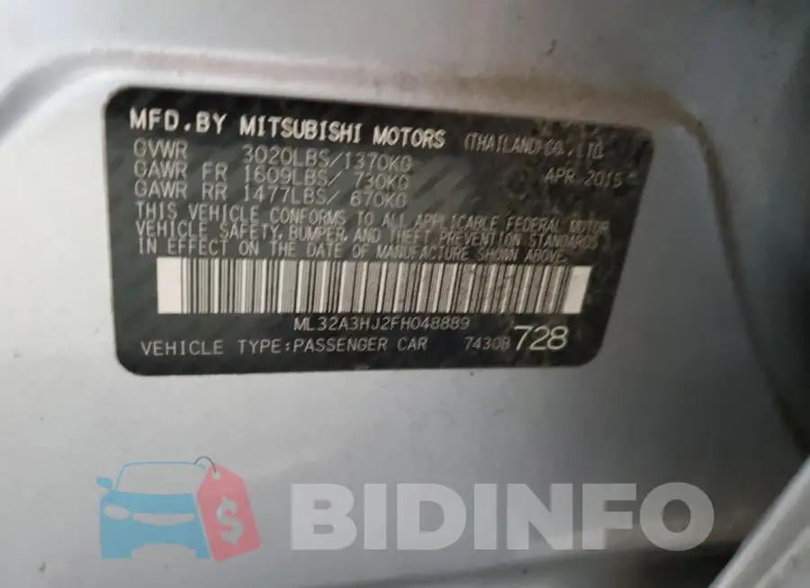 ML32A3HJ2FH048889 Photo# 12