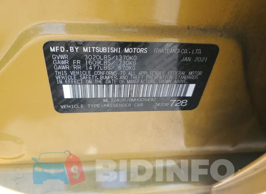 ML32AUHJ9MH005492 Photo# 12