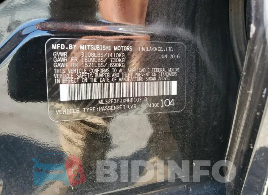 ML32F3FJXHHF10318 Photo# 13
