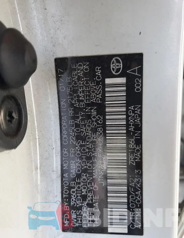JTNKARJEXHJ538162 Photo# 12