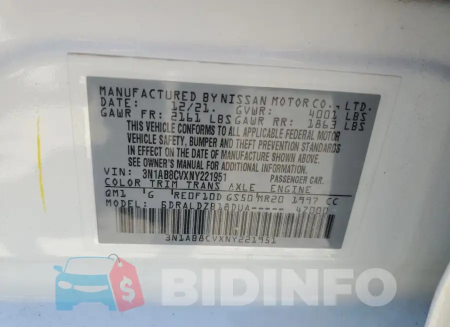 3N1AB8CVXNY221951 Photo# 12