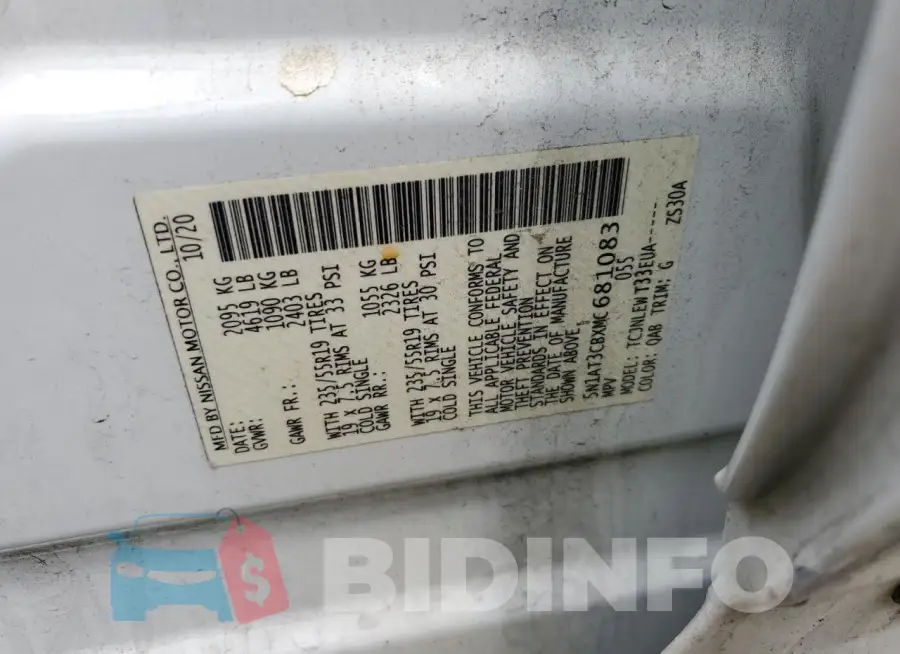 5N1AT3CBXMC681083 Photo# 12