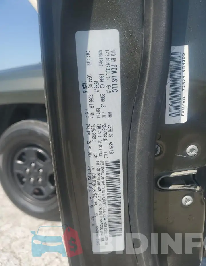 1C4NJRBBXFD324693 Photo# 13