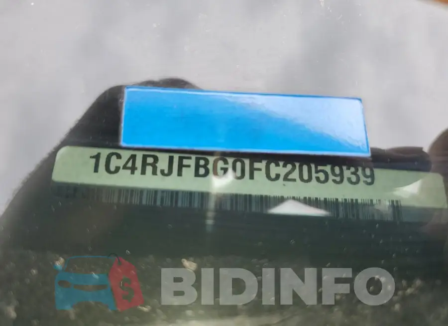 1C4RJFBG0FC205939 Photo# 14