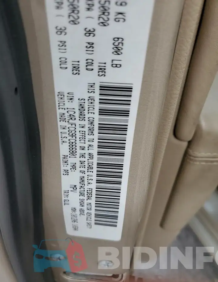 1C4RJFCG9FC666801 Photo# 13